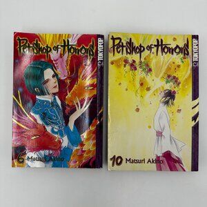Pet Shop Of Horrors Volumes 6 and 10 Manga Books by Matsuri Akino